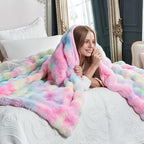Cozy Bliss Faux Fur Throw Blanket - Image 3