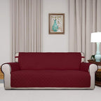 PureFit Reversible Quilted Sofa Cover, Water Resistant Slipcover Furniture - Image 2