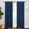 NICETOWN Window Curtain Panels, Thermal Insulated Solid Grommet Blackout by NICETOWN