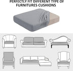 Water Repellent Sofa Cushion Slipcovers, Stretch Couch Cushion Covers, - Image 7
