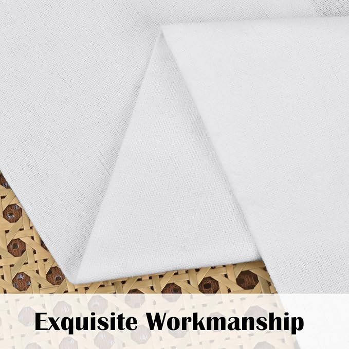 FRAMICS Farmhouse Cotton Linen Curtains - Image 6