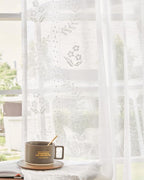 jinchan Belrose Linen Sheer Curtains by JINCHAN