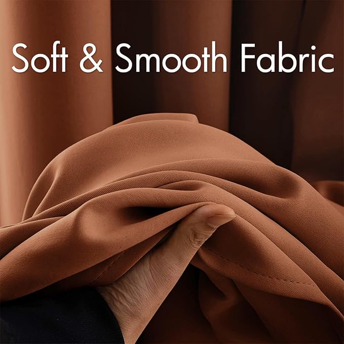 MIULEE Blackout Curtains for Bedroom Living Room Thermal Insulated Room - Image 3