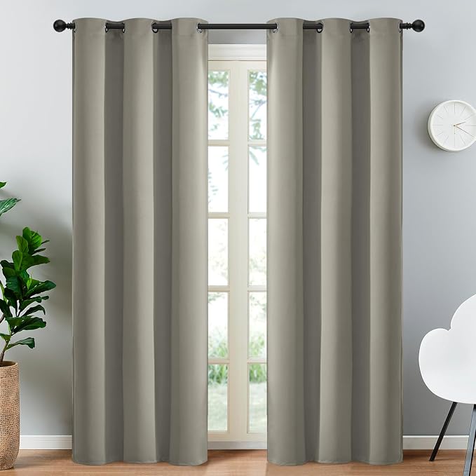 Yakamok Premium Room Darkening Thermal Insulated Curtains by Yakamok
