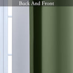 SimpleHome Ombre Room Darkening Curtains - Image 5