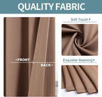 ChrisDowa Blackout Curtains 70 inches Wide - Image 3