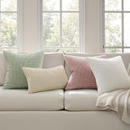 MIULEE Pack of 2 Couch Throw Pillow Covers 20x20 Inch Neutral Cream Modern Boho - Image 3