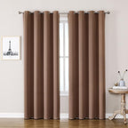 ChrisDowa Room Darkening Curtains 90 Inches Long 2 Panels Set by ChrisDowa
