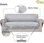 Easy-Going Reversible Loveseat Couch Cover - Image 3