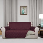 PureFit Reversible Quilted Sofa Cover, Water Resistant Slipcover Furniture - Image 2