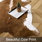 AROGAN Faux Cow Print Rug Large - Image 7