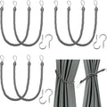 BEL AVENIR Curtain Ropes Tiebacks Tie-Backs, Curtain Handmade Holdbacks by BELAVENIR