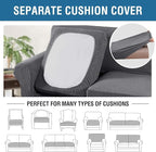 H.VERSAILTEX 4 Piece Stretch Sofa Covers - Image 5