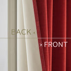 MIULEE 100% Blackout Linen Curtains - Image 6