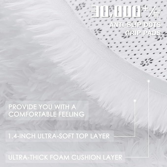 OLANLY 3x6 Machine Washable Runner Rugs - Image 7