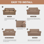 Easy-Going 100% Waterproof Oversized Chair Couch Cover, Dual Waterproof Sofa - Image 5