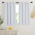 RYB HOME Short Curtains for Bedroom, Room Darkening Insulated Summer Heat Light by RYBHOME