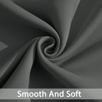 Yakamok Thermal Insulated Solid Grommet Light Blocking Blackout Curtains - Image 3