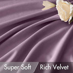 MIULEE Lavender Velvet Curtains 96 inches - Image 4