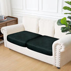 Leather Look Couch Cushion Covers Sofa Seat Slipcovers Sets Couches Furniture - Image 7