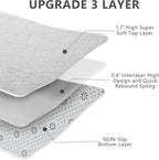 Shag Area Rugs for Bedroom Living Room, 5X8 Ultra Soft White Fluffy Area Rugs - Image 6