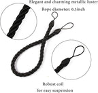 BEL AVENIR Curtain Tiebacks Ropes Tie-Backs, Handmade Curtain Holdbacks - Image 2