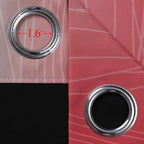 Estelar Textiler Red and Green Ombre Blackout Curtains - Image 7