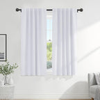 Pony Dance Blackout Curtains Thermal Insulated Window Treatment Panels Room by PONYDANCE