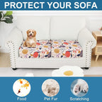 Smiry Printed Couch Cushion Covers, Stretch Soft Couch Covers - Image 7