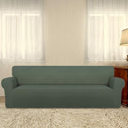 PureFit Super Stretch 4 Seater Sofa Slipcover – Spandex Non Slip Soft Couch - Image 2