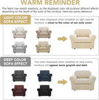 H.VERSAILTEX 2 Piece Couch Cover Stretch Stylish Chair Cover Furniture - Image 4