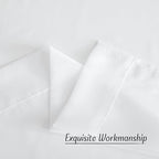 NICETOWN Sheer White Sliding Door Curtains - Image 7