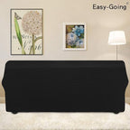 Easy-Going Stretch 4 Seater Sofa Slipcover 1-Piece Sofa Cover Furniture - Image 3
