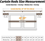 GEEBOBO 2 Pack Bronze Curtain Rods - Image 5