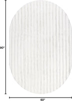 Nuloom SuperiorWash Collection Kai Off-White, Soft and Cozy, High Traffic - Image 2