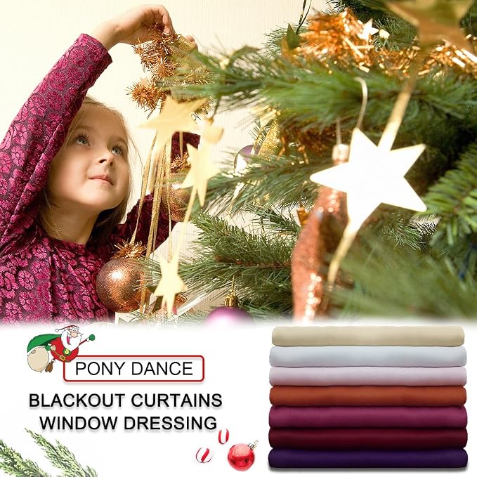 PONY DANCE Blackout Curtain Panels - Image 9