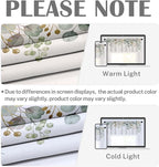 Emvency 4 Pack Valances Window Treatments, 52x12 Inch Rod Pocket - Image 6