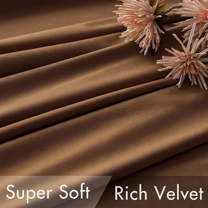 MIULEE Velvet Curtains 84 inches - Image 4