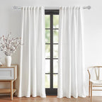 2 Pack Curtain Rod 32 to 58 Inches, USFOOK 7/8 Inch Telescoping Splicing - Image 3
