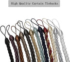 BEL AVENIR Curtain Tiebacks Ropes Tie-Backs, Handmade Curtain Holdbacks - Image 6