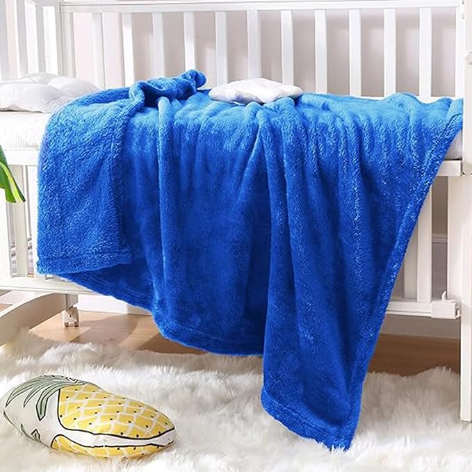 Exclusivo Mezcla Plush Fuzzy Fleece Throw Blanket, Super Soft, Fluffy and Warm - Image 3