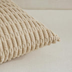Fancy Homi 4 Packs Tan Decorative Throw Pillow Covers 16x24 Inch - Image 4