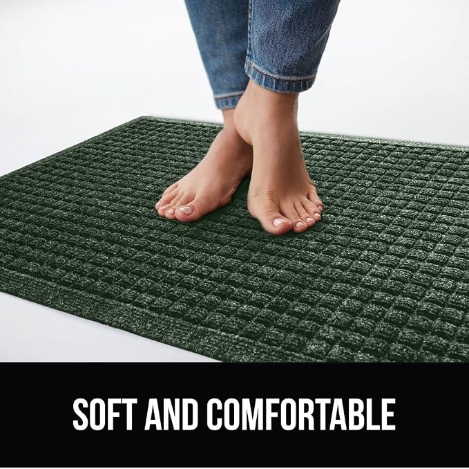 GORILLA GRIP® Ultra Absorbent Front Door Mat Outside Entrance, Traps Dirt and - Image 7