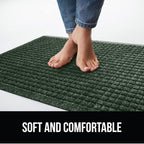 GORILLA GRIP® Ultra Absorbent Front Door Mat Outside Entrance, Traps Dirt and - Image 8