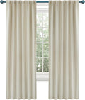 Deconovo Blackout Curtains, Thermal Insulated, W42 x L72 2 Panels, Back Tab by Deconovo