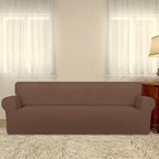 PureFit Super Stretch 4 Seater Sofa Slipcover – Spandex Non Slip Soft Couch - Image 2