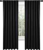 Deconovo Blackout Curtains 84 Inches Long, 52x84 Inch, Room Darkening Curtains - Image 2