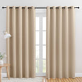 NICETOWN Room Darkening Window Curtain Panels, Thermal Insulated Grommet Room by NICETOWN