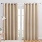 NICETOWN Room Darkening Window Curtain Panels, Thermal Insulated Grommet Room by NICETOWN