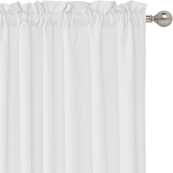 RYB HOME 2 Panels Valance Curtains - Image 2